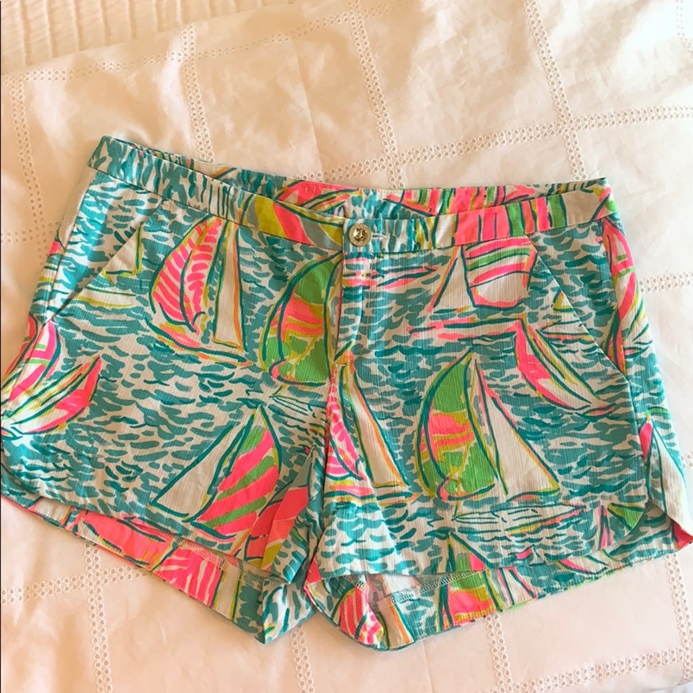 Lilly Pulitzer You Gotta Regatta Adie Shorts